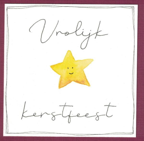 Kerstkaart (Kleurige Kaartjes 314)