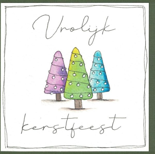 Kerstkaart (Kleurige Kaartjes 336)
