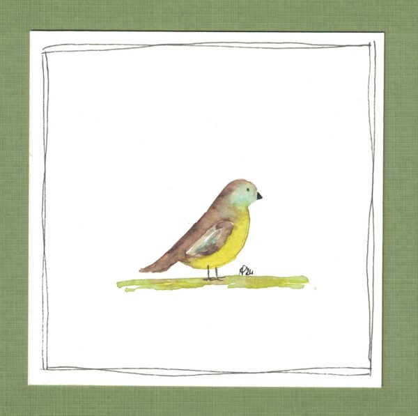 Vogeltje (Kleurige Kaartjes 361)