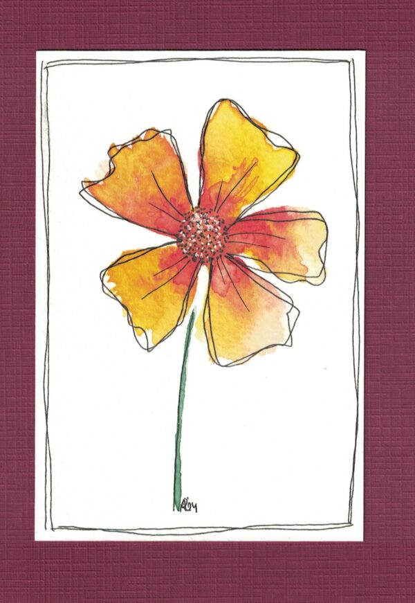 Bloem (Kleurige Kaartjes 375)