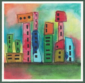 Collage (Kleurige Kaartjes 418)