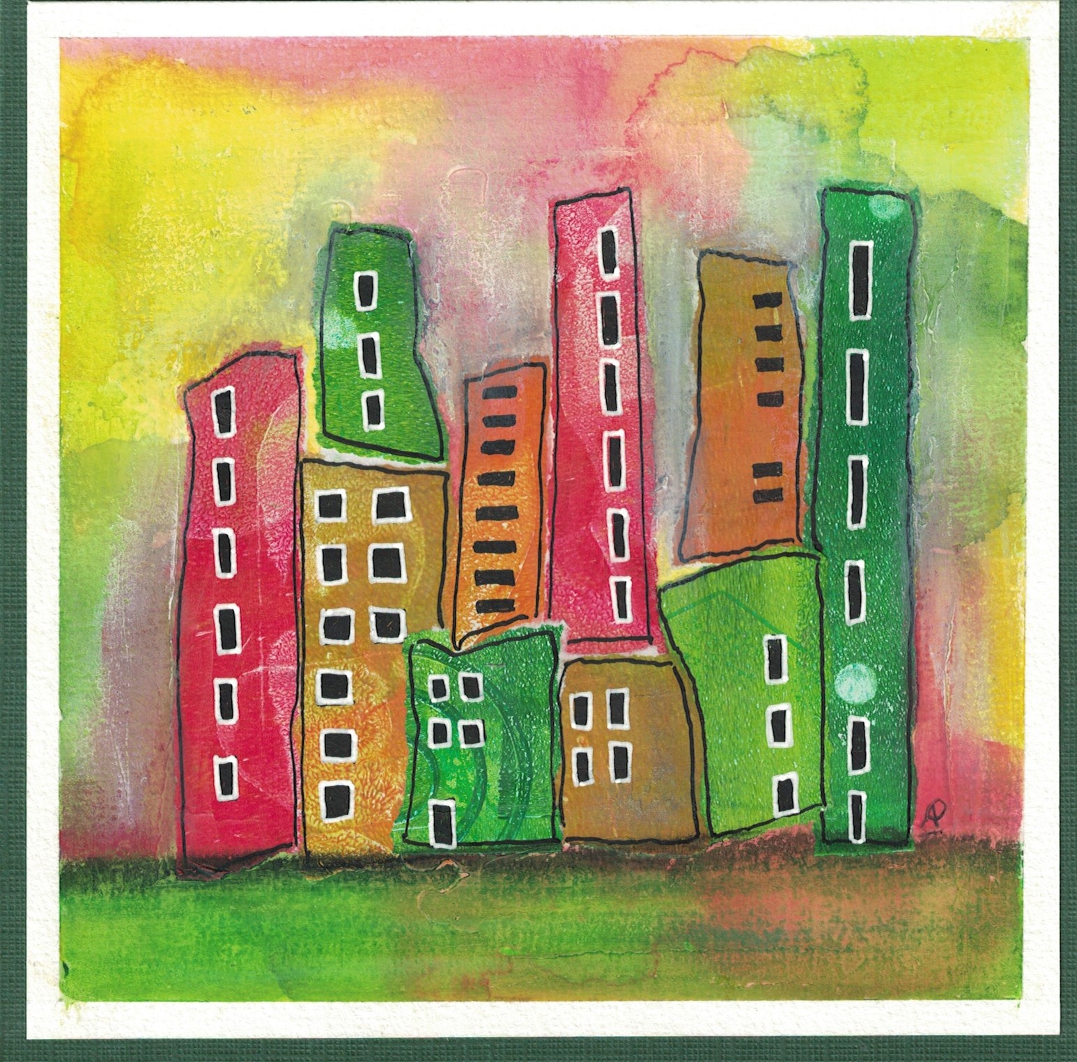 Collage (Kleurige Kaartjes 420)