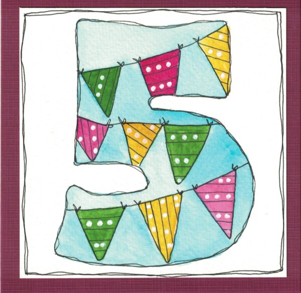 5 (Kleurige Kaartjes 422)