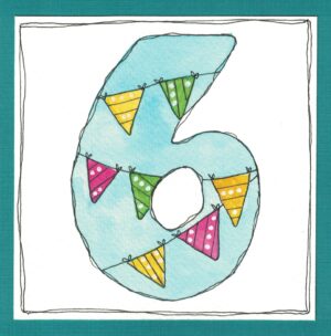 6 (Kleurige Kaartjes 424)