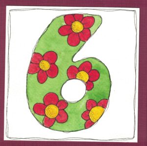 6 (Kleurige Kaartjes 425)