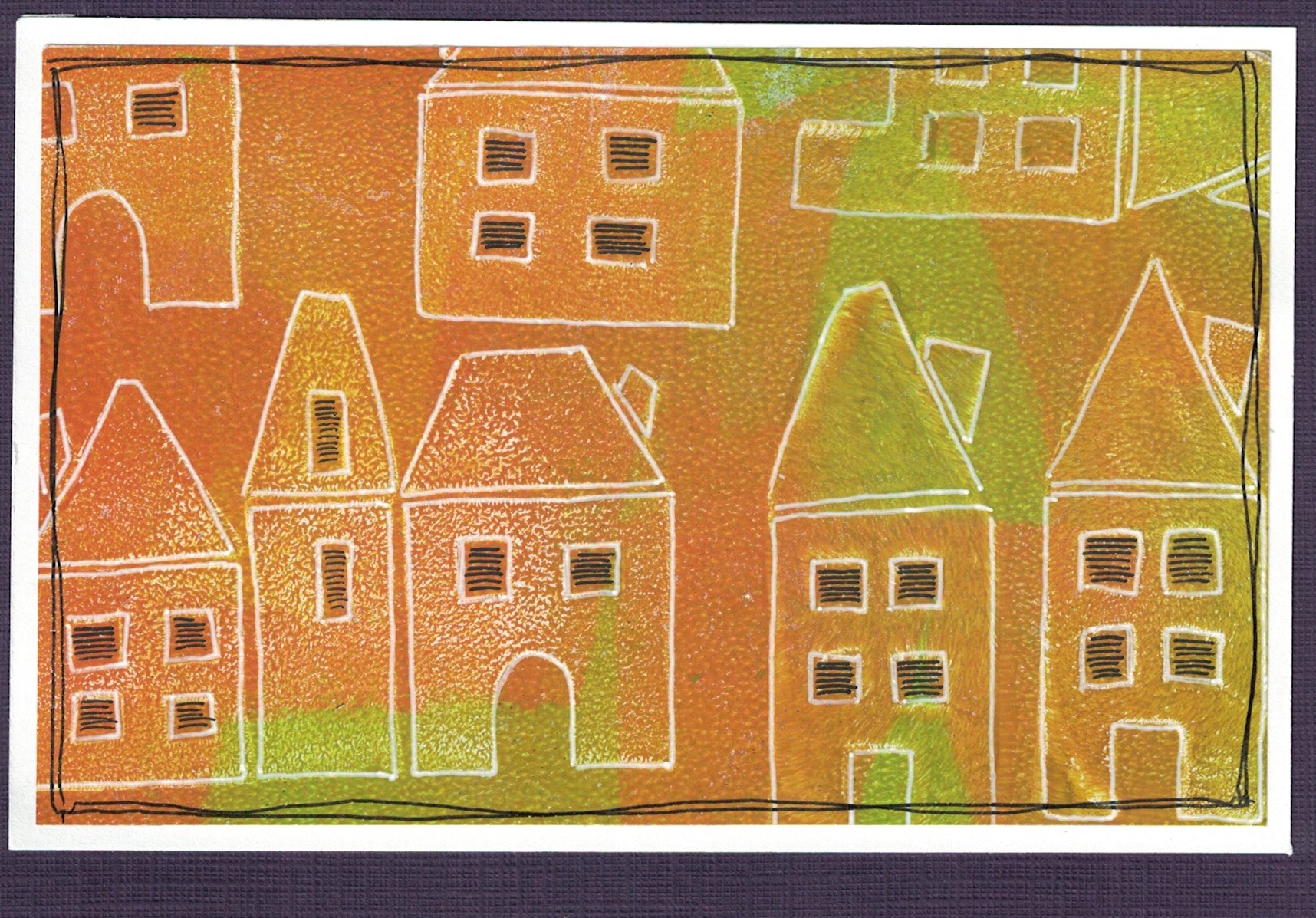 Huizen (Kleurige Kaartjes 436)