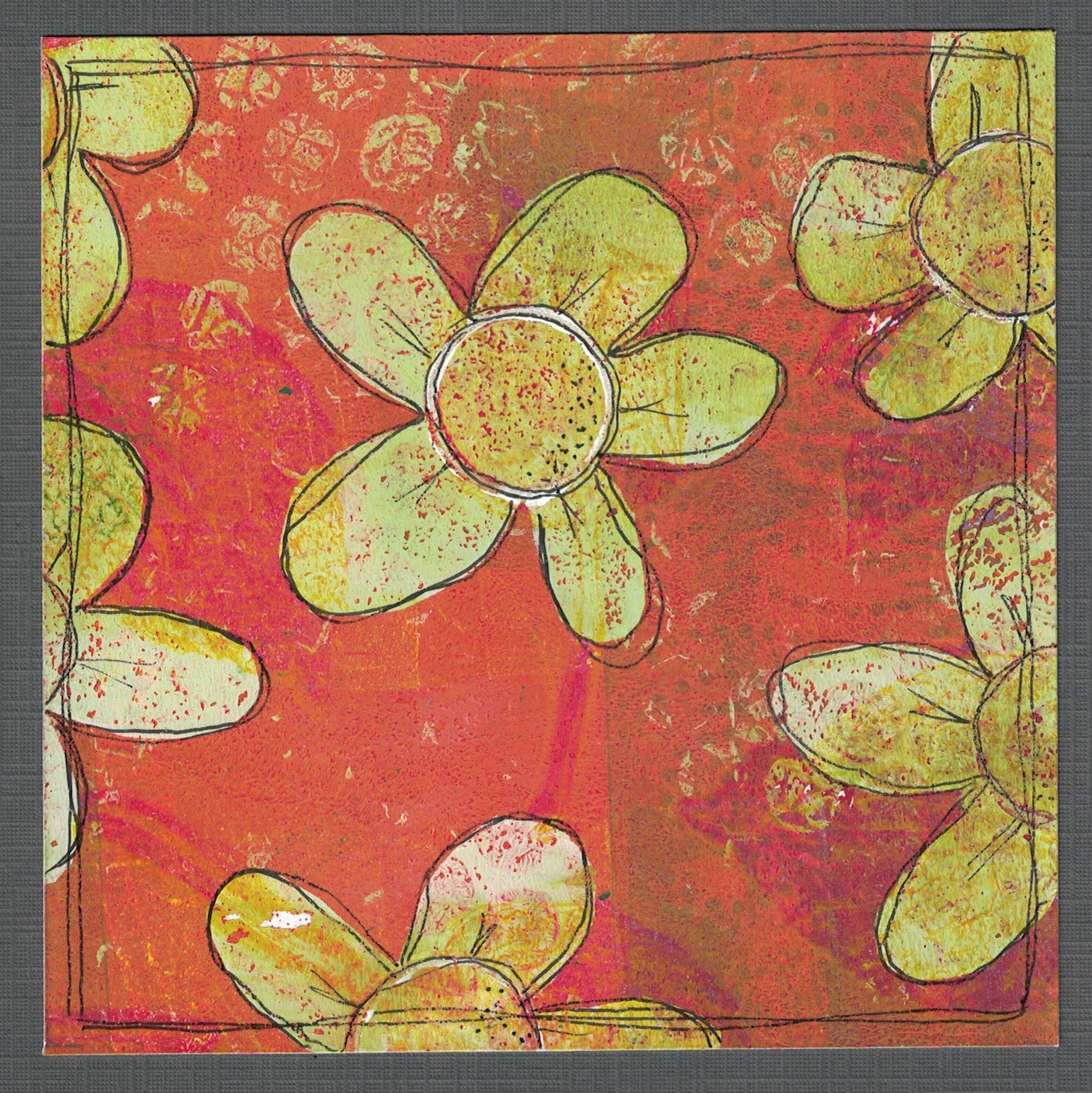 Bloemen (Kleurige Kaartjes 439)