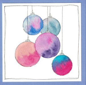 Kerstkaart (Kleurige Kaartjes 470)