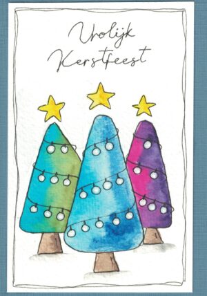 Kerstkaart (Kleurige Kaartjes 478)