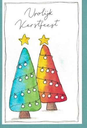 Kerstkaart (Kleurige Kaartjes 479)