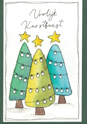 Kerstkaart (Kleurige Kaartjes 480)