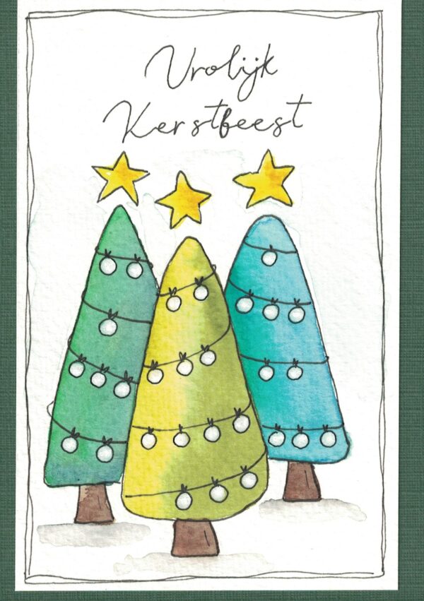 Kerstkaart (Kleurige Kaartjes 480)