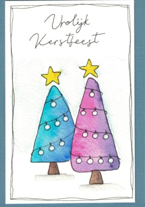 Kerstkaart (Kleurige Kaartjes 482)