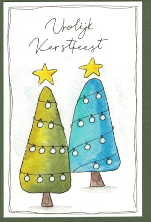 Kerstkaart (Kleurige Kaartjes 483)