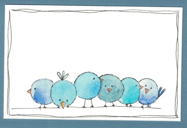 Vogeltjes (Kleurige Kaartjes 489)