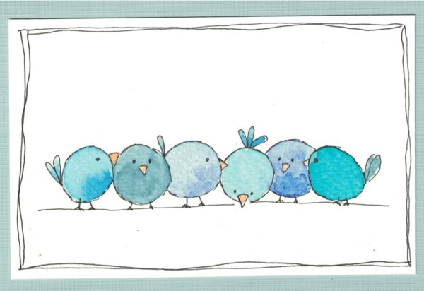 Vogeltjes (Kleurige Kaartjes 491)
