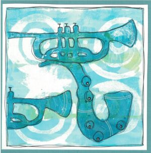 Muziekinstrumenten (Kleurige Kaartjes 509)