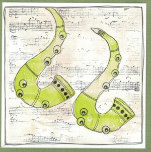 Muziekinstrumenten (Kleurige Kaartjes 510)