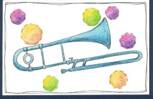 Trombone (Kleurige Kaartjes 521 )
