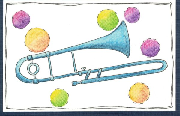 Trombone (Kleurige Kaartjes 521 )