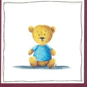 Teddybeer (Kleurige Kaartjes 549)