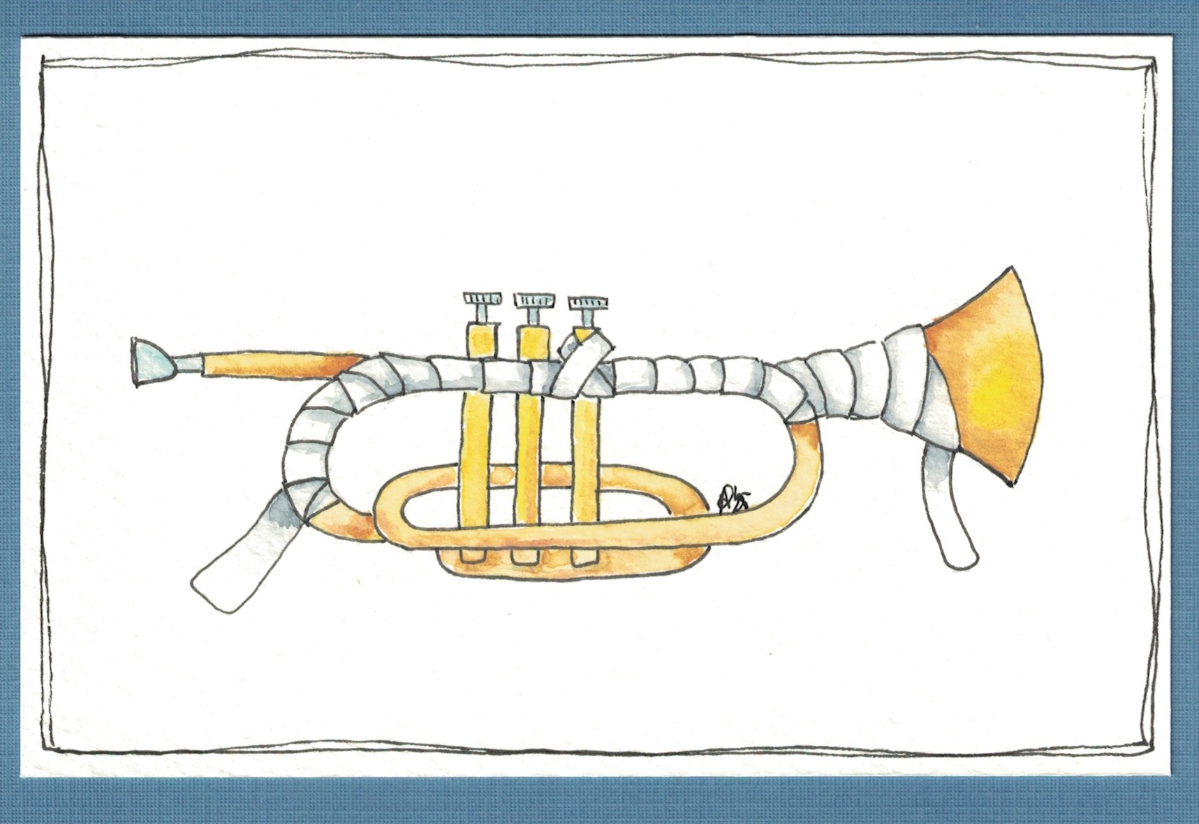 Trompet (Kleurige Kaartjes 556)